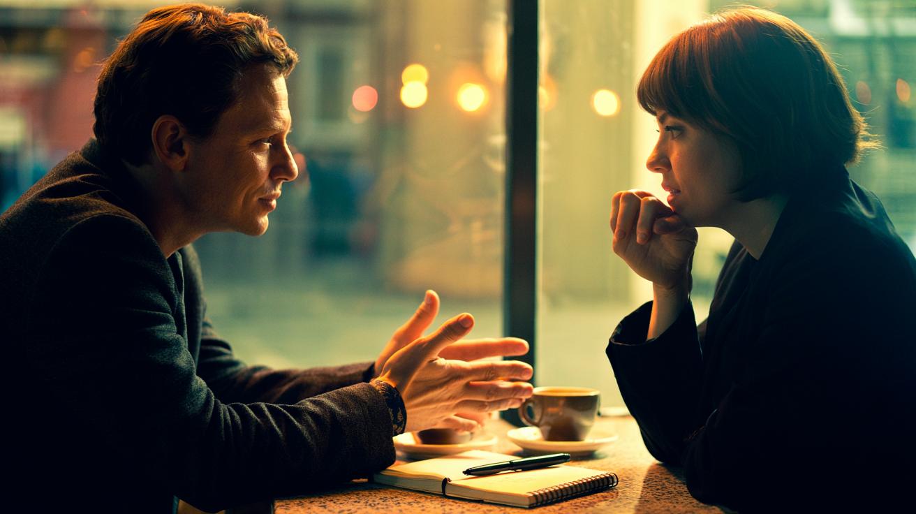 Illustration of open-ended prompts that foster curiosity, better conversations, and deeper connections